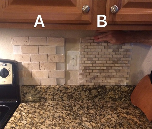 Need help picking out backsplash for kitchen