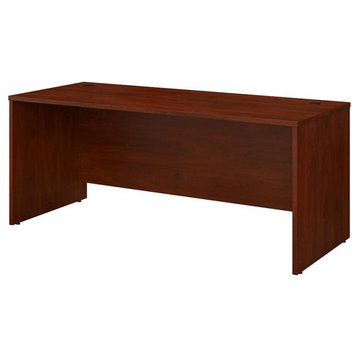 Scranton & Co Furniture 72W x 30D Office Desk in Cherry