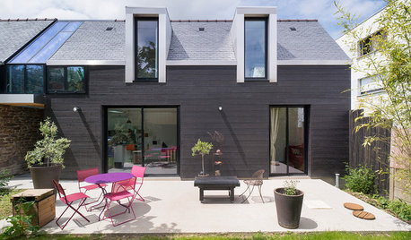 Architecture durable : Trois maisons bois ont poussé en ville