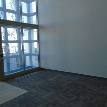 Before & After - Commercial Building Lobby Staging in Albuquerque, NM