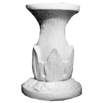 Styl. Leaf Ped, Architectural Small Pedestals -18"H