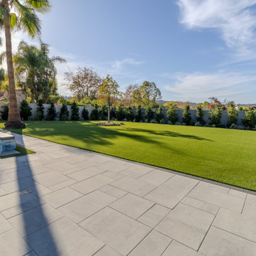 Poway, CA – Low-Maintenance Turf Lawn with Poolside Patio