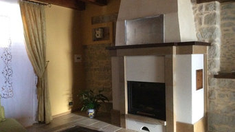 casa unifamiliare in Borgo medievale termocamino legna-pellet