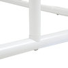 Utopia Alley Aluminum Hoop Shower Rod 45.7" Size by 22", White