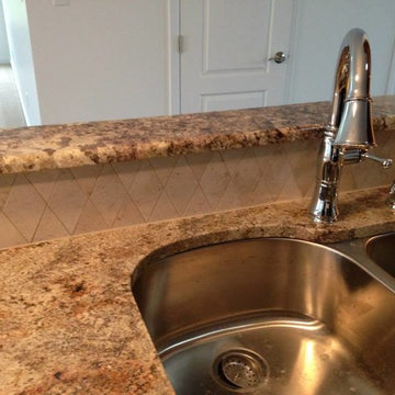 Harlequin backsplash