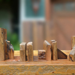 Rustic bookends - Bookends