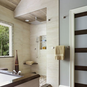 Wyckoff Tranquil Contemporary Master Bath