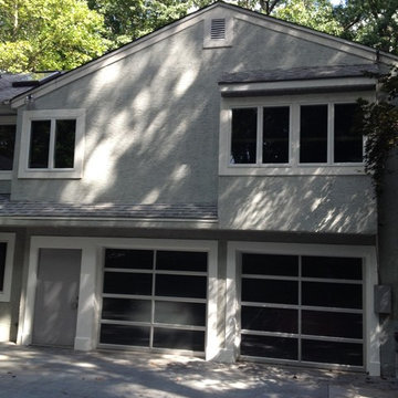 All glass Garage Door with Aluminum Frame