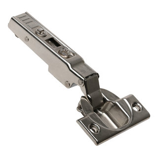 Cosmas Satin Nickel Door Hinge 4 inch x 4 inch with Square Corners