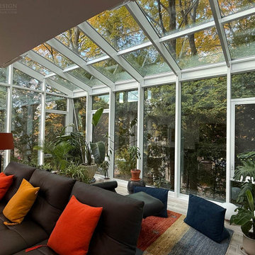 Newtonville, MA Four Season Hybrid Greenhouse