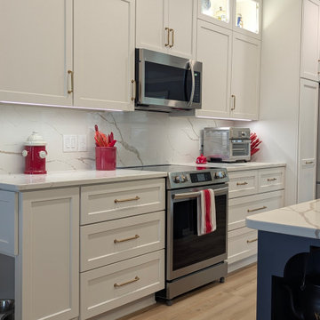 Spacious Entertainment Area and Kitchen