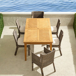 Seton Expandable Dining Set - Outdoor Dining Sets