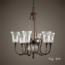 Uttermost Galeana 6 light Chandelier - Chandeliers