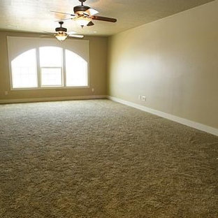 Home theater - mediterranean home theater idea in Portland