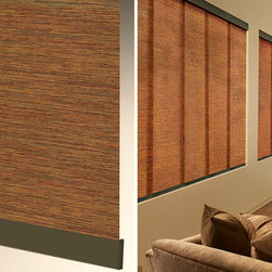 Skyline Gliding Vertical Hunter Douglas Panels - Window Treatments