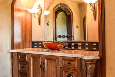 Tuscan bathroom photo in San Francisco