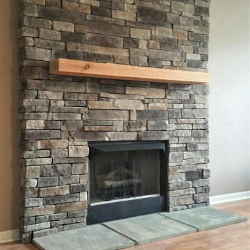 Time to update those fireplaces!  Create a warm and inviting space!