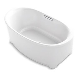 Underscore(R) 60" x 36" oval freestanding bath - Bathtubs