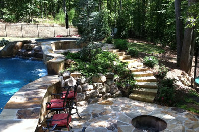 Example of a patio design in Atlanta