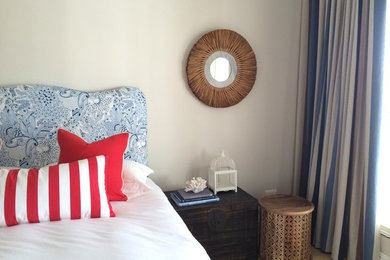 Inspiration for a modern bedroom remodel in Other