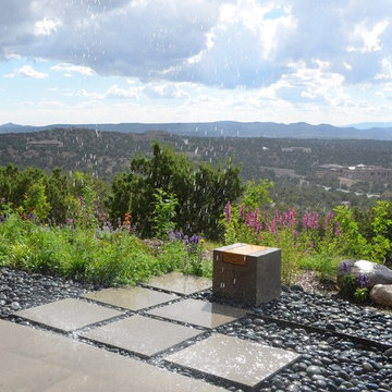 contemporary Santa Fe home