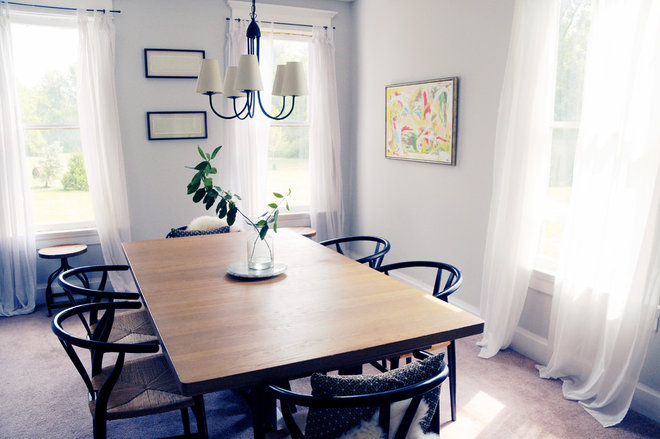 Farmhouse Dining Room by House of Earnest