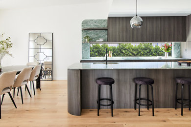Photo of a modern kitchen in Sydney.