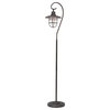 Kira Home Lantern 58" Nautical Floor Lamp, 6W Bulb ( / ), Hanging Shade Design