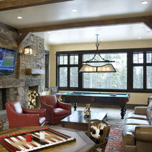 Lower level family room