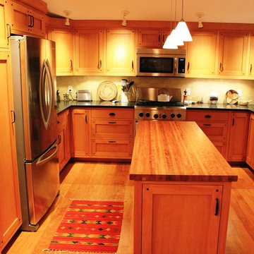 Arts and Crafts style Kitchen remodel and addition