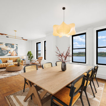 Virtual Staging Examples - Bohemian Style