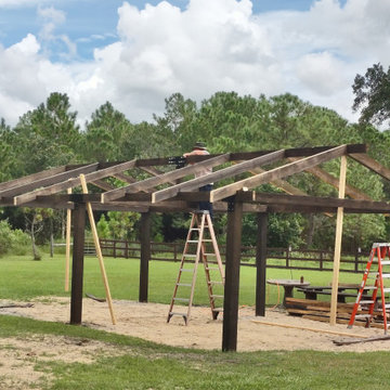 Pavilion framing