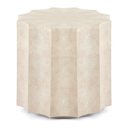 Regina-Andrew Design Zsa Zsa Scalloped Side Table - Products