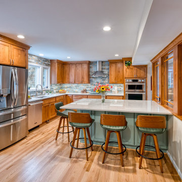 Vienna Open Concept Kitchen Living Space