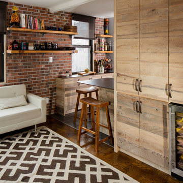 Modern Farmhouse Kitchen Manhattan Style