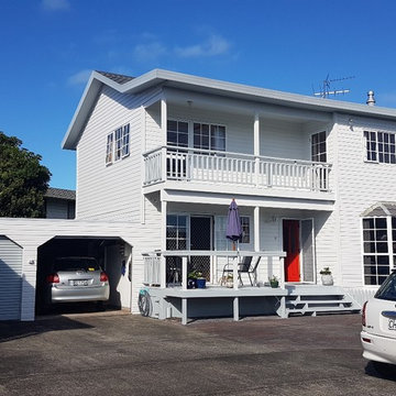 Papakura House Exterior Painting - Athens Grey Resene Paints