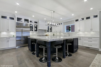 Kitchen - transitional kitchen idea in Chicago