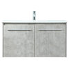 Elegant VF44536MCG 36" Single Bathroom Vanity, Concrete Gray