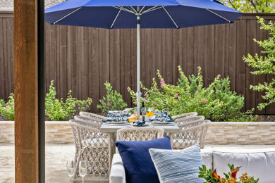 Inspiration for a patio remodel in Dallas