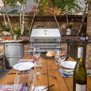 Downtown Chicago Outdoor Kitchen