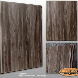 Duet SM Night Sky Tactile on Dark Greige Showplace Cabinets - Kitchen Cabinetry