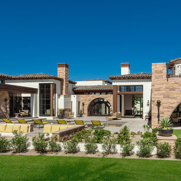Stone Backyard Facade