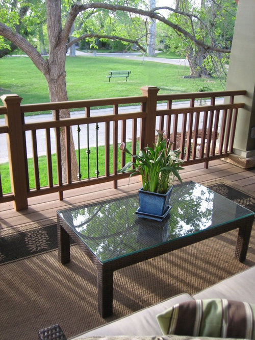 Wooden Porch Railing Home Design Ideas, Pictures, Remodel ...