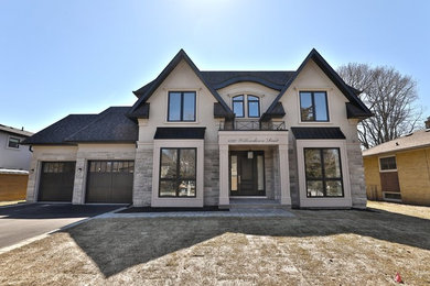 Example of a trendy exterior home design in Toronto