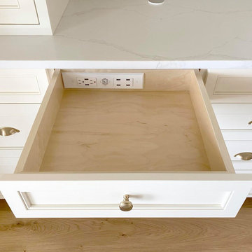 Kitchen In-Drawer Charging Outlets