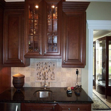 Elegant backsplash