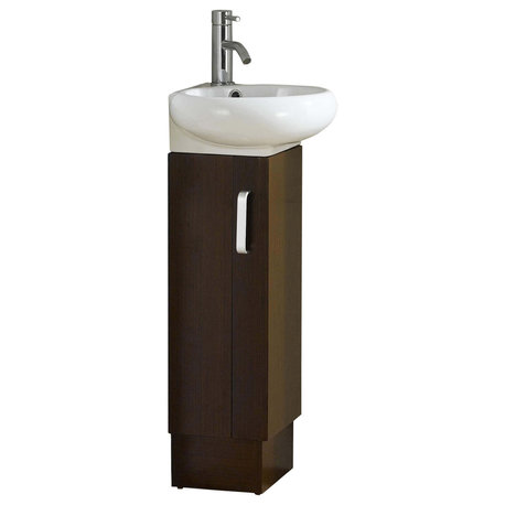 Fine Fixtures Milan Collection Vanity, Wenge