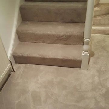 Silk Simulant Carpet From Natural Elements to Stairs