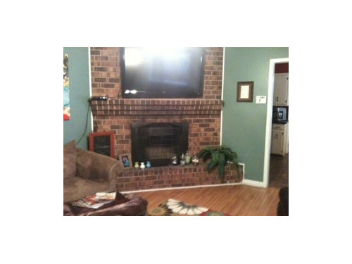 Fireplace Tv Cable Box And Wires