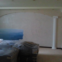 Mural. "Greek paysage" - Products